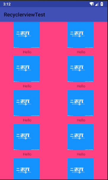 Android RecyclerView網(wǎng)格布局示例解析