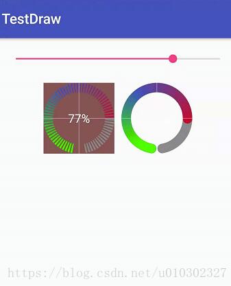 android實現(xiàn)簡單圓弧效果