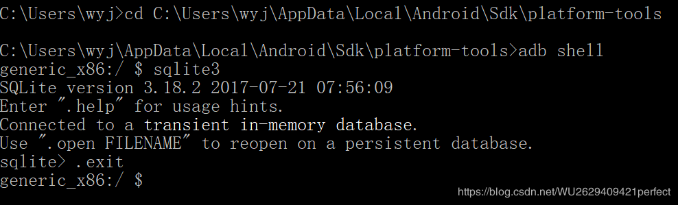 Android如何通過命令行操作Sqlite3數據庫的方法