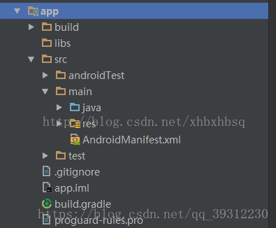 Android Studio下的APP目錄結構詳解