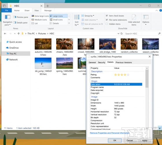 win 10新版Build 17661優(yōu)化了HEIC格式支持嗎？