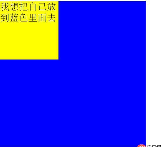 css - flex布局可以怎么把一個div放到另一個div里面，兩個div為相鄰兄弟元素。不用position。