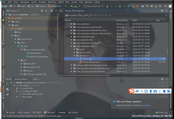 android studio使用SQLiteOpenHelper()建立數(shù)據(jù)庫(kù)的方法