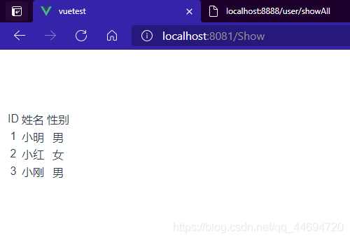 SpringBoot+VUE實現前后端分離的實戰記錄