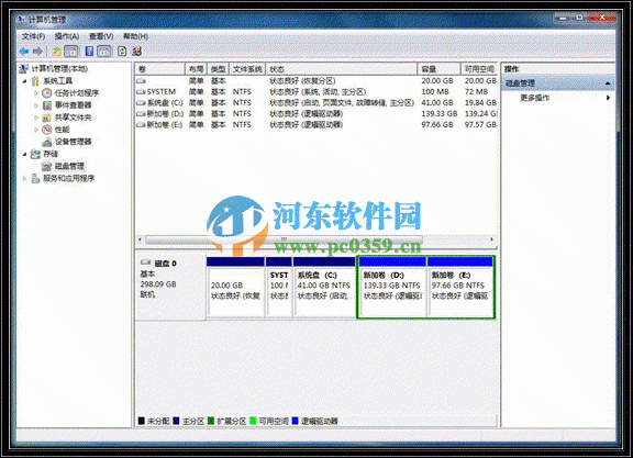win7系統(tǒng)怎么創(chuàng)建分區(qū)?win7創(chuàng)建分區(qū)的方法