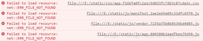 vue 動態(tài)設(shè)置img的src地址無效,npm run build 后找不到文件的解決