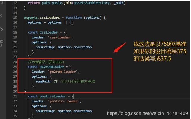 vue項目在webpack2實現(xiàn)移動端字體自適配功能
