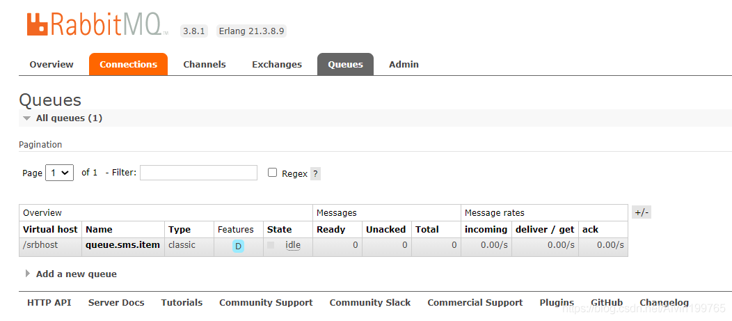 springboot整合RabbitMQ發送短信的實現