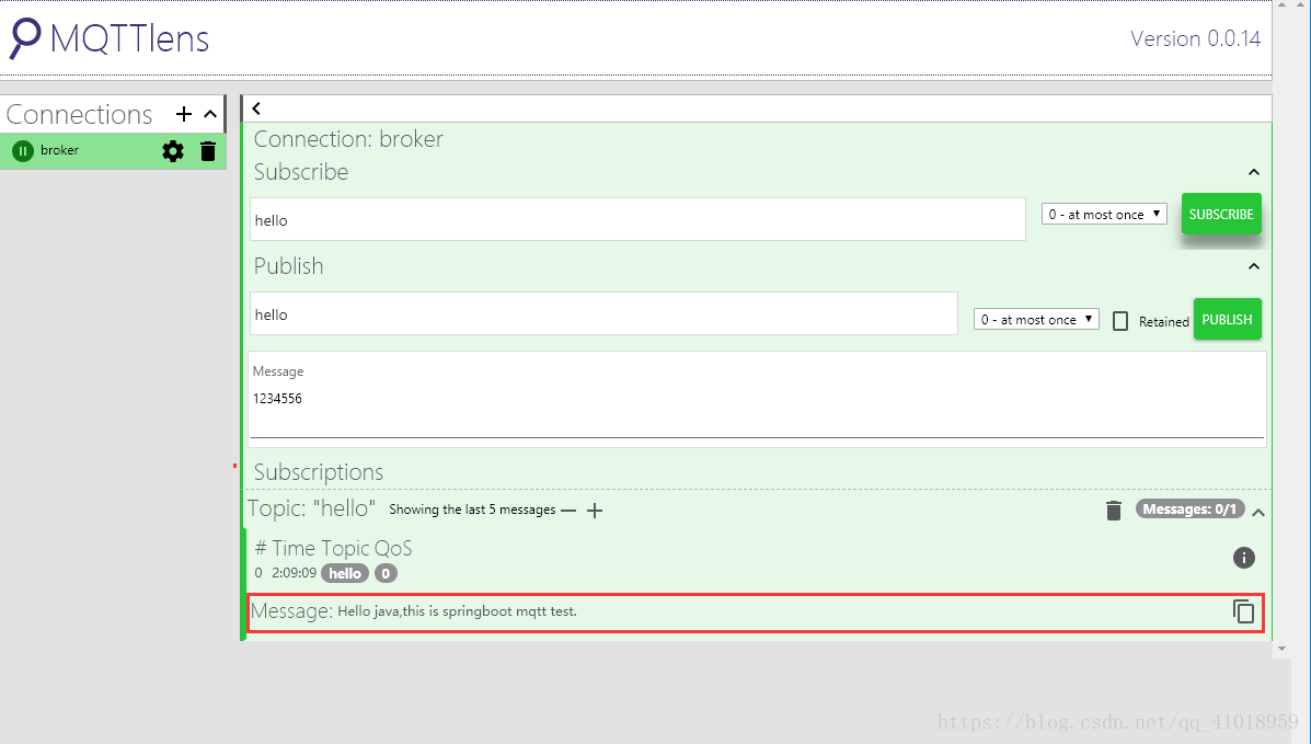 SpringBoot2.0集成MQTT消息推送功能實現