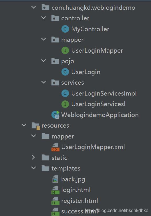 SpringBoot+Mybatis實現登錄注冊的示例代碼