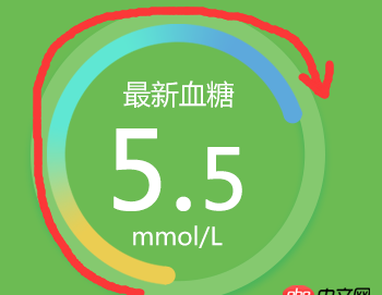 css3動(dòng)畫 - 環(huán)形進(jìn)度條那種，css3做個(gè)動(dòng)畫