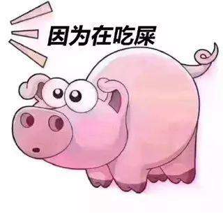 抖音粉豬吃屎表情分享   粉豬吃屎表情什么樣