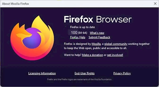 win7更新火狐100版本失敗