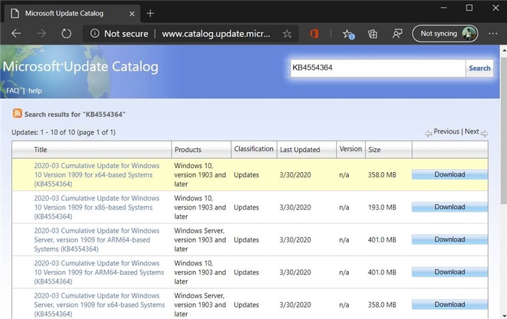 win10系統bug導致無法上網 微軟推出新的系統修復補丁