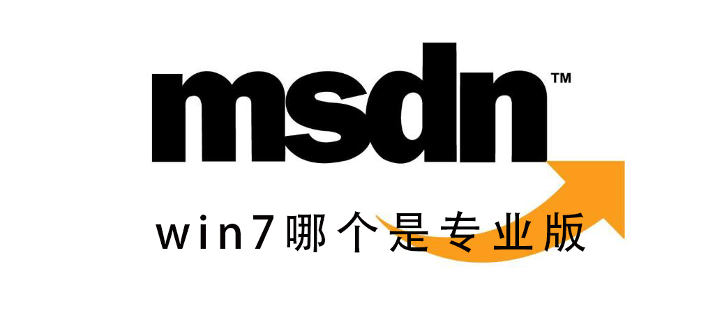 msdn我告訴你win7哪個是專業(yè)版