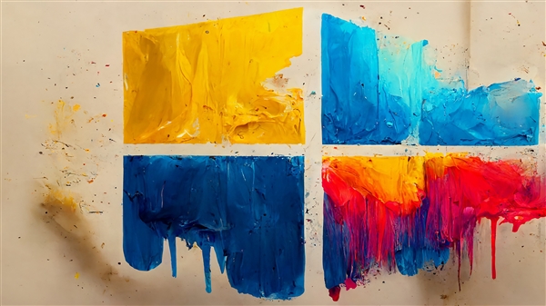 Windows12新畫面展示 由ai工具預測生成的