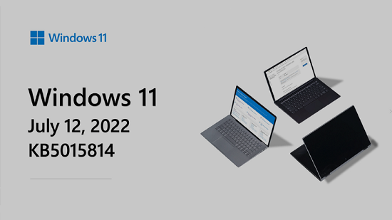 Win11推出KB5015814更新 版本更新為22000.795