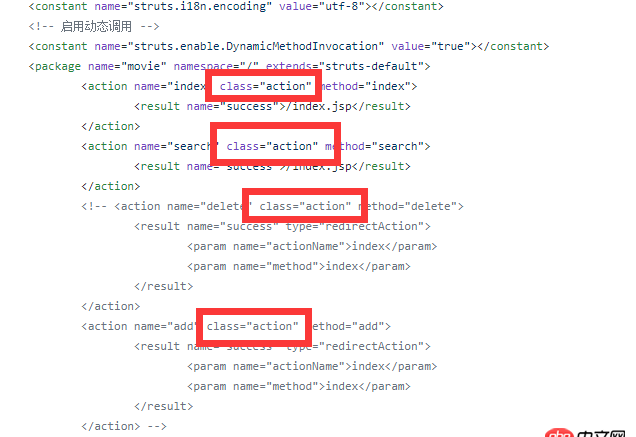 java - struts2+spring項目同一個控制器下index方法訪問正常，但是訪問其他方法就報500錯誤