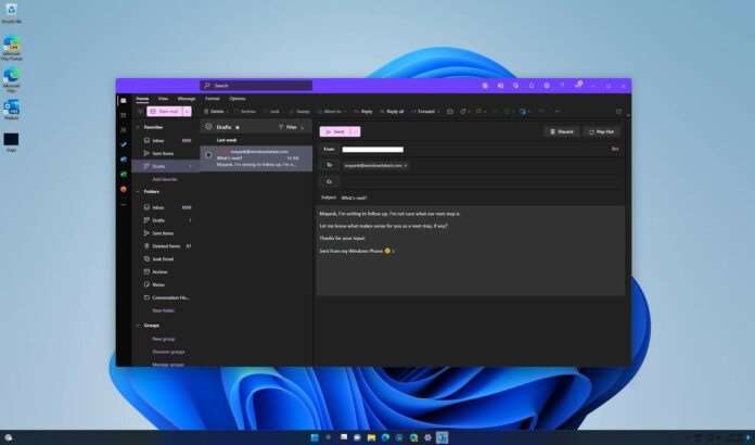 怎么試用win11新的one outlook