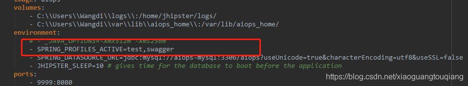 SpringBoot+docker環境變量配置詳解