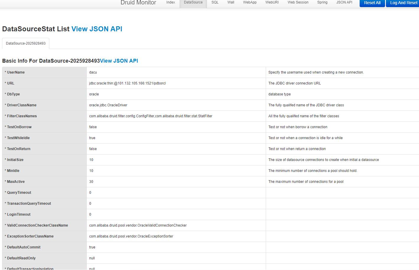 SpringBoot集成Druid監(jiān)控頁(yè)面最小化配置操作