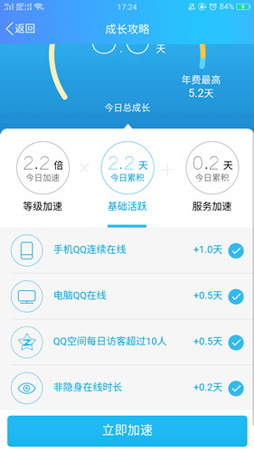 QQ等級(jí)加速新規(guī)是什么 qq空間每日訪客超過(guò)10人加0.5天真的嗎