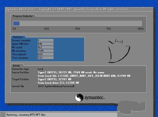 雨林木風win7旗艦版怎么硬盤安裝