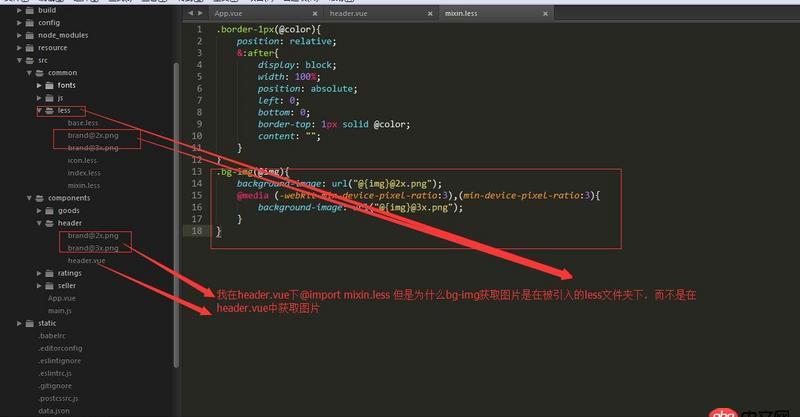 javascript - webpack中l(wèi)ess文件路徑該怎么設置