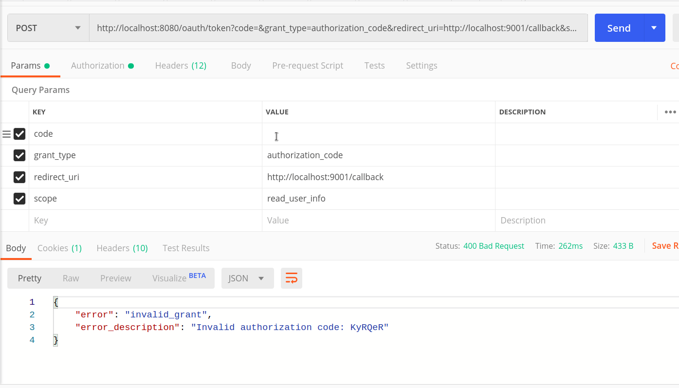 Spring Security OAuth2 授權(quán)碼模式的實現(xiàn)