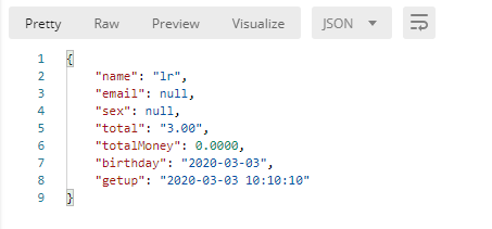 springboot DTO字符字段與日期字段的轉換問題