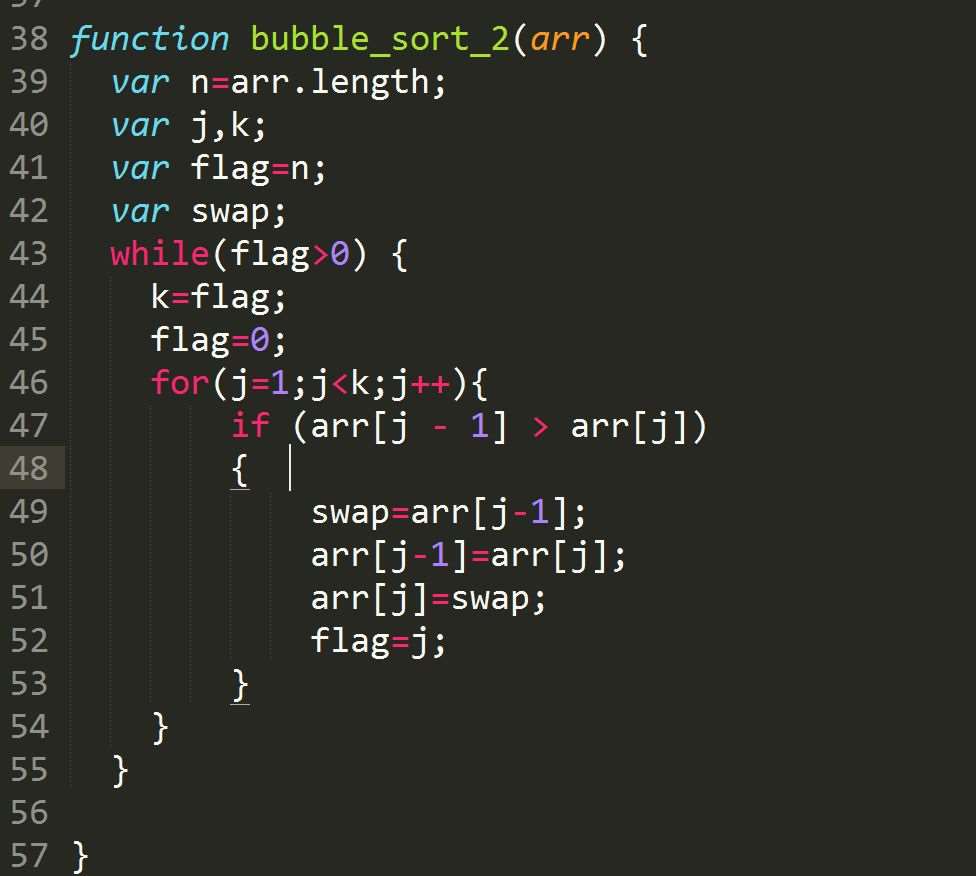 通過實(shí)例解析JavaScript常用排序算法