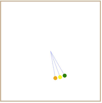 JavaScript實現(xiàn)沿五角星形線擺動的小圓實例詳解