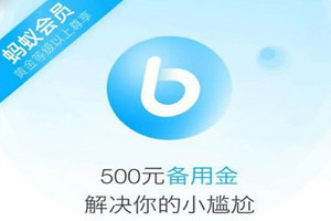 支付寶備用金是什么意思 500元應(yīng)急備可免費用7天