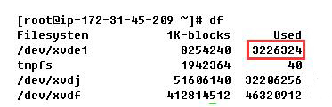 Linux df和du命令查出來的已使用空間不同如何解決?