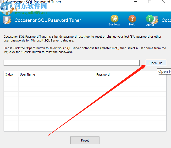 Cocosenor SQL Password Tuner重置SQL密碼的方法