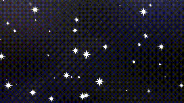 js實(shí)現(xiàn)星星閃特效