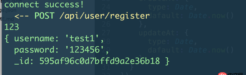 javascript - mongoose save不起作用也沒(méi)有反應(yīng)~~