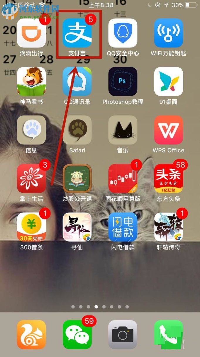 手機支付寶購買賬戶安全險的方法