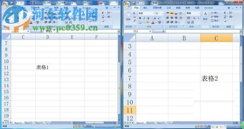excel2007/2010設(shè)置不同文檔窗口分離顯示的方法