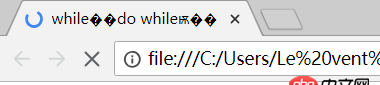 title中的中文無法顯示