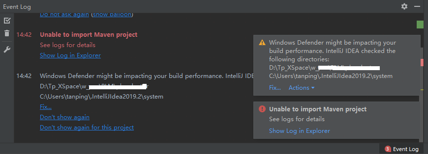IDEA 2019.2.2配置Maven3.6.2打開Maven項(xiàng)目出現(xiàn) Unable to import Maven project的問題