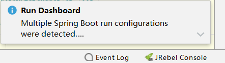 IDEA 顯示Run Dashboard窗口的2種方式(推薦)