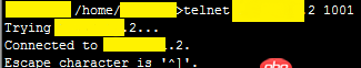 linux系統(tǒng)用telnet發(fā)自定義報文