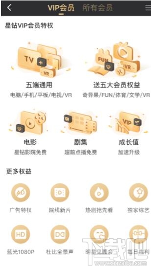 愛奇藝星鉆會員有什么用？愛奇藝星鉆會員和黃金會員區(qū)別介紹