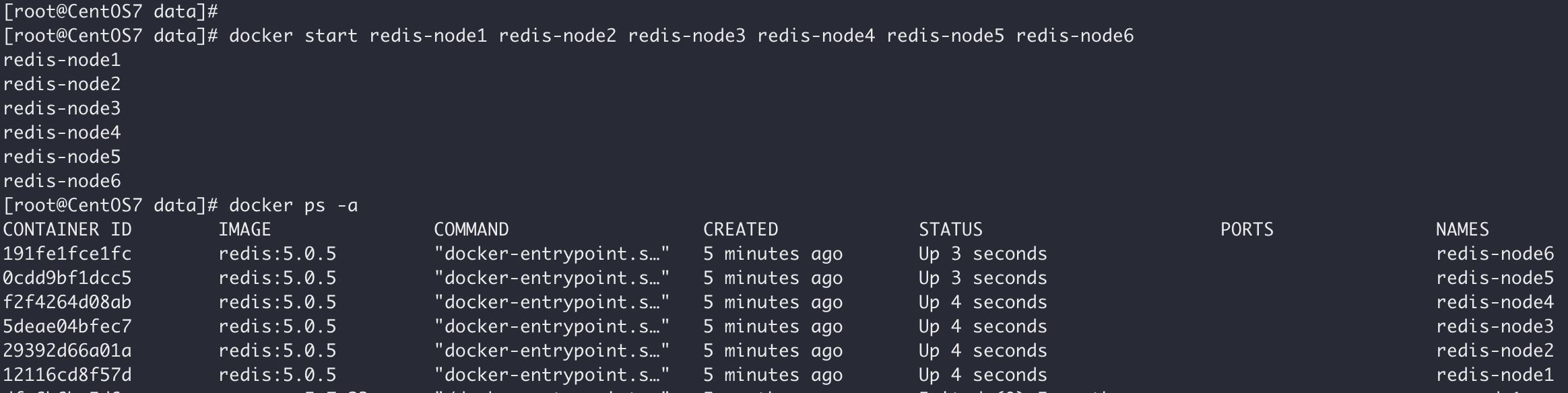 基于Docker搭建Redis主從集群的實現