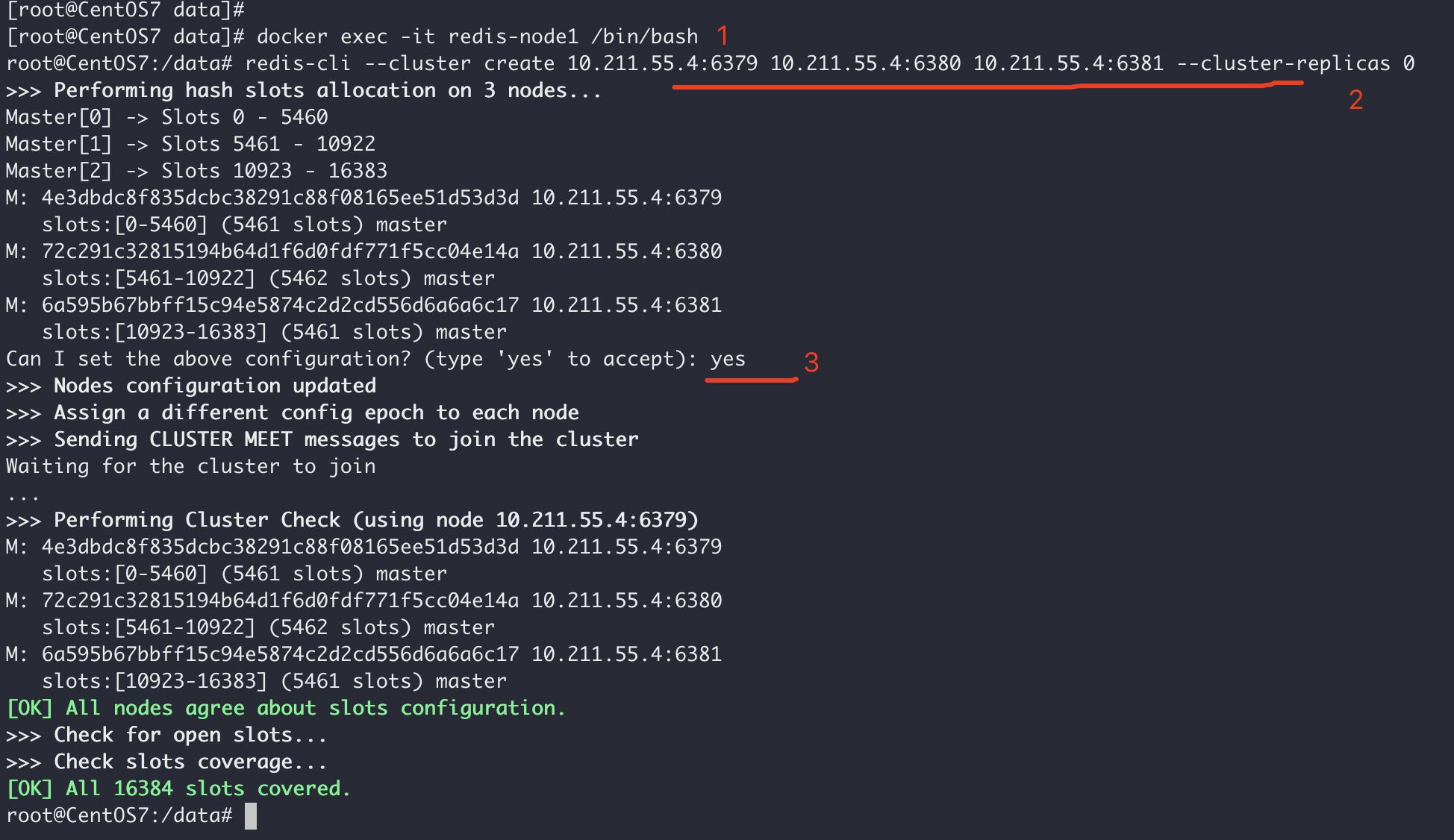 Docker上實現Redis集群搭建