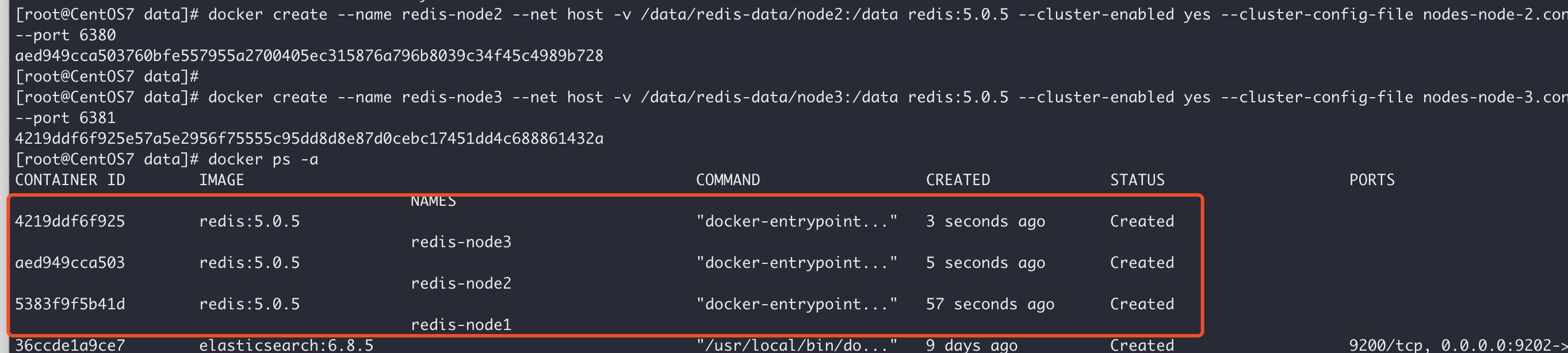 Docker上實現Redis集群搭建