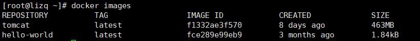 docker create命令的用法說明