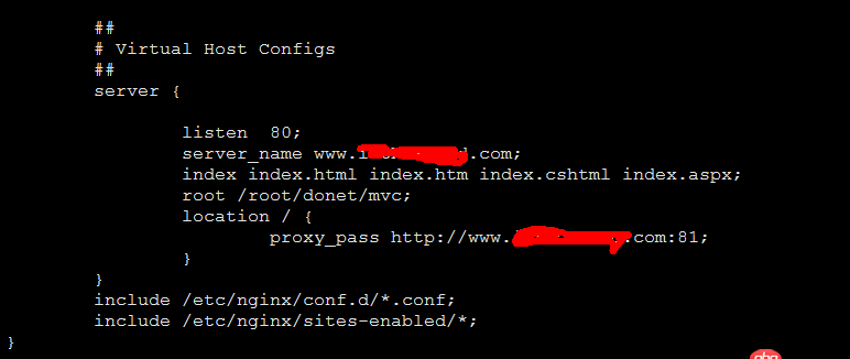 nginx這個(gè)反向代理配的有問題嗎？
