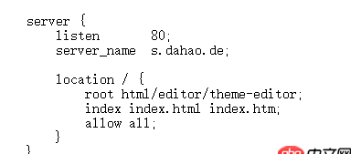 windows下nginx綁定域名一直報(bào)403錯(cuò)誤